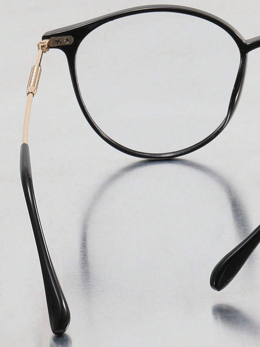 SHEIN 1 Piezas Gafas de mujer TR90 redondas, estilo casual - Quierox - Tienda Online