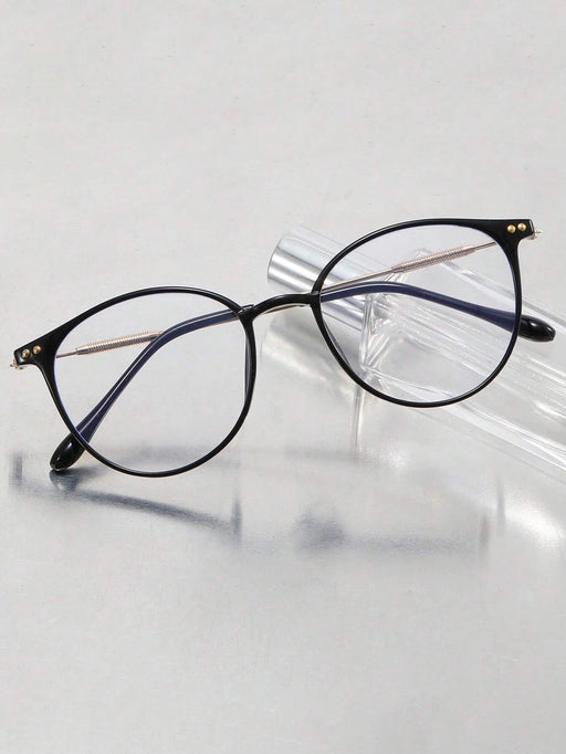 SHEIN 1 Piezas Gafas de mujer TR90 redondas, estilo casual - Quierox - Tienda Online