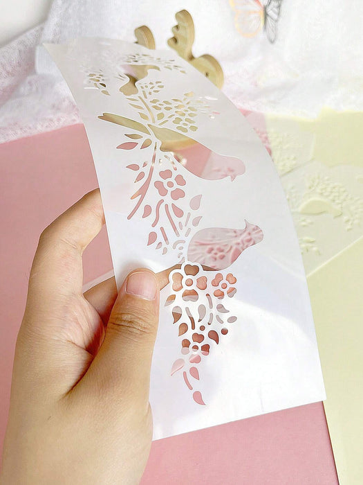 Shein 1 plantilla de capas de animales, pájaros y urracas - Quierox - Tienda Online