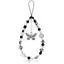 SHEIN 1 pulsera con colgante de mariposa negra de estilo oscuro - Quierox - Tienda Online