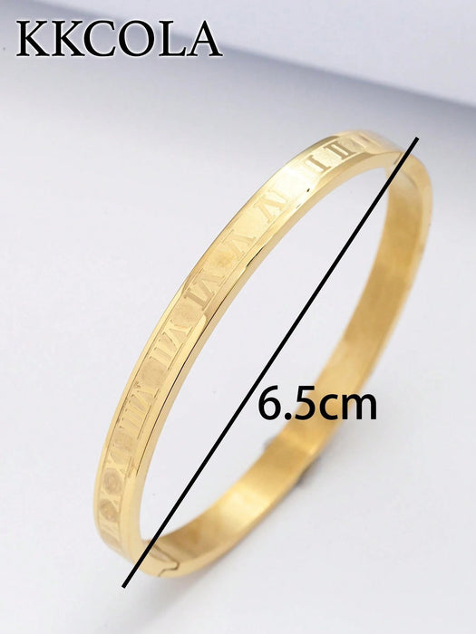 Shein 1 pulsera con detalle de números romanos - Quierox - Tienda Online