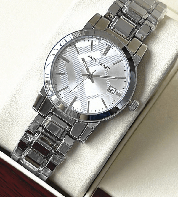 SHEIN 1 Reloj Pablo Raez de vestir de lujo para mujer - Quierox - Tienda Online