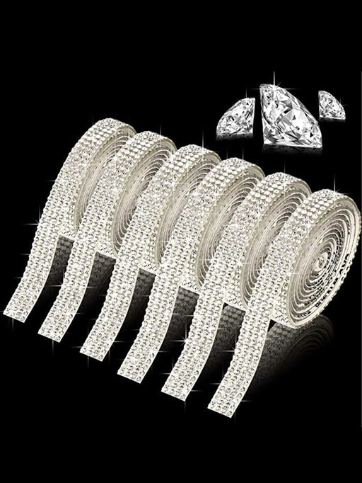 Shein 1 rollo borde de diamantes de imitación - Quierox - Tienda Online