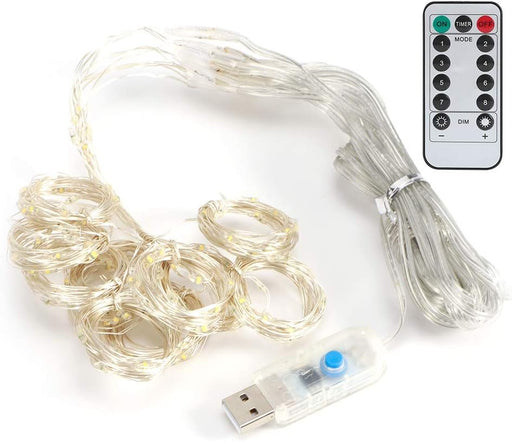 SHEIN 1 Rollo de Luces De Cortina, 3x2 Metros 200LED - Quierox - Tienda Online