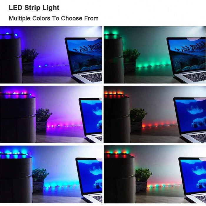 SHEIN 1 rollo de Luz de tira LED con alimentación de batería de 2m - Quierox - Tienda Online