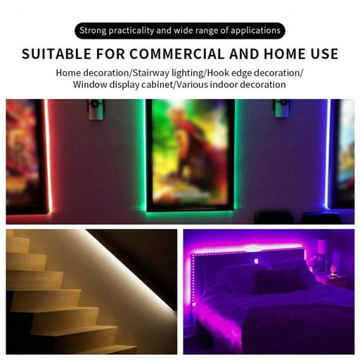 SHEIN 1 rollo de Luz de tira LED con alimentación de batería de 2m - Quierox - Tienda Online
