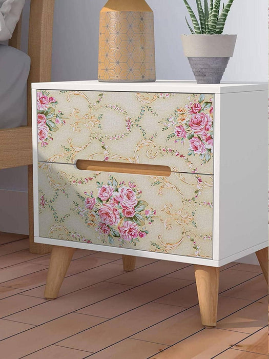 Shein 1 rollo de papel de pared con estampado floral - Quierox - Tienda Online