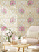 Shein 1 rollo de papel de pared con estampado floral - Quierox - Tienda Online
