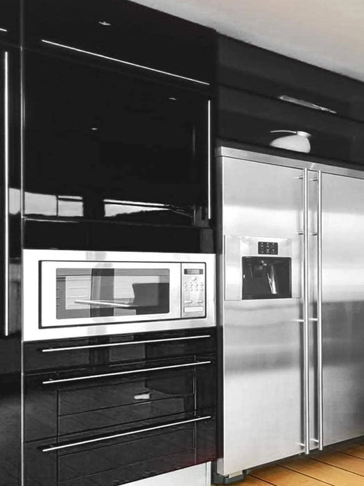 SHEIN 1 rollo de papel tapiz liso de PVC negro autoadhesivo para pared para decoración - Quierox - Tienda Online