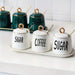 SHEIN 1 Set de 4 paquetes de etiquetas adhesivas para azúcar, café y té - Quierox - Tienda Online