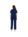 SHEIN 1 Set Uniforme de mujer de manga corta con cremallera y cuello de tortuga - Quierox - Tienda Online