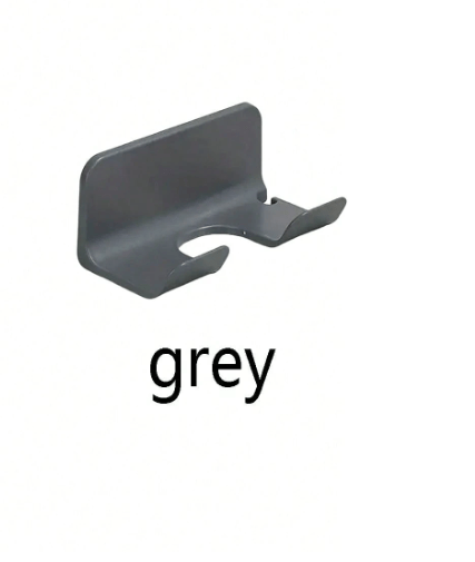 SHEIN 1 soporte para secador de pelo con gancho para enchufe, estante de pared - Quierox - Tienda Online