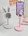 Shein 1 soporte plegable ajustable de plástico ABS y aluminio con forma de conejo para tableta y teléfono - Quierox - Tienda Online