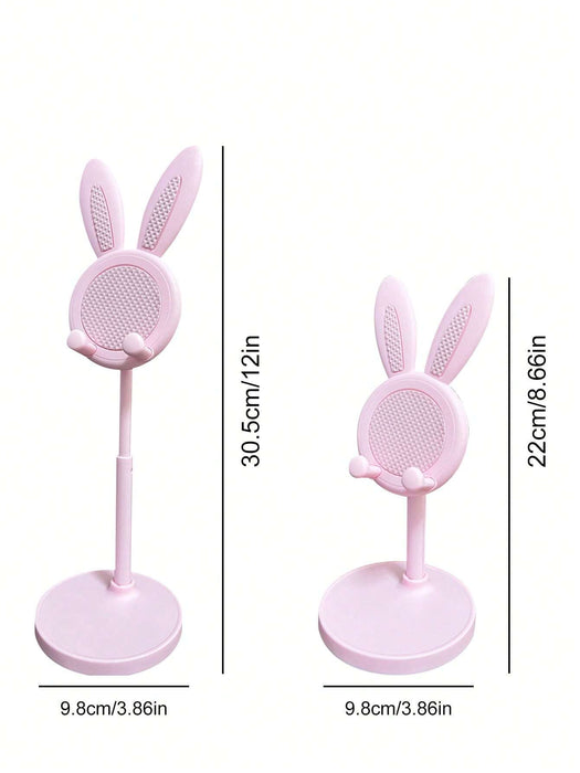 Shein 1 soporte plegable ajustable de plástico ABS y aluminio con forma de conejo para tableta y teléfono - Quierox - Tienda Online