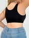 SHEIN 1 sujetador sencillo de talla grande con cierre frontal liso - Quierox - Tienda Online
