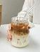 Shein 1 taza de café de vidrio creativa con forma ondulada de 550 ml (sin pajita) - Quierox - Tienda Online
