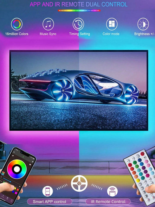 Shein 1 tira de luces LED de 16.4 ft/ 5M - Quierox - Tienda Online