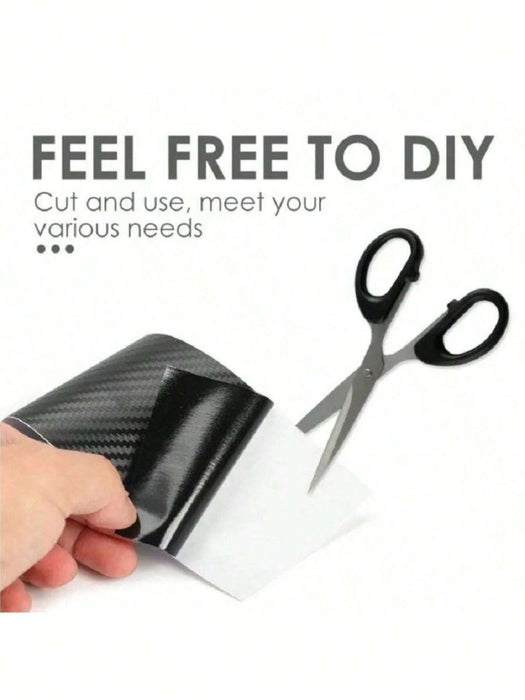 Shein 1 unidad de 5 m x 10 cm de fibra de carbono para coche, tira protectora para el umbral del coche - Quierox - Tienda Online