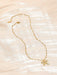 SHEIN 1 unidad de collar con colgante de circonita cúbica, lazo brillante y dulce - Quierox - Tienda Online