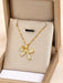 SHEIN 1 unidad de collar con colgante de circonita cúbica, lazo brillante y dulce - Quierox - Tienda Online