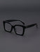 SHEIN 1 unidad de gafas Y2K Squared con lentes transparentes estilo retro - Quierox - Tienda Online