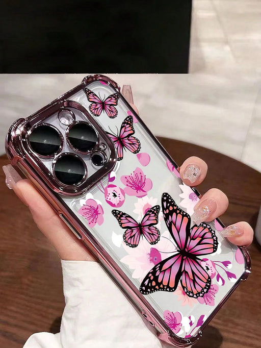 SHEIN 1 unidad Funda protectora de TPU transparente gruesa para iPhone 11 Pro Max - Quierox - Tienda Online