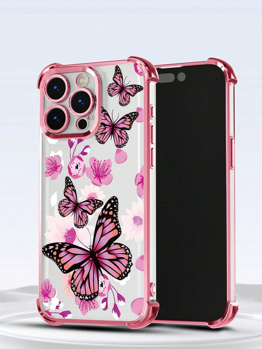 SHEIN 1 unidad Funda protectora de TPU transparente gruesa para iPhone 11 Pro Max - Quierox - Tienda Online