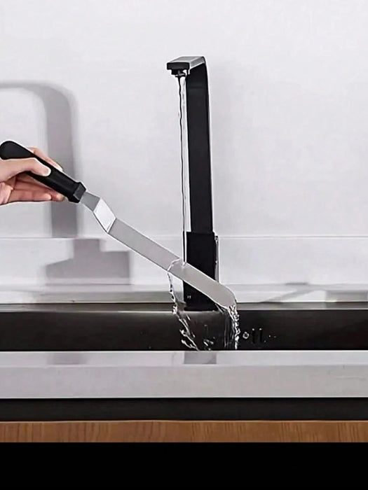SHEIN 1 unidad raspador para pasteles,de acero inoxidable para alisar el glaseado - Quierox - Tienda Online