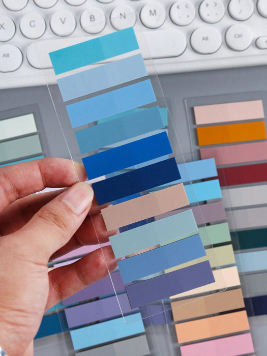 SHEIN 10 Colores Pegatinas De Índice De Serie De Color - Quierox - Tienda Online