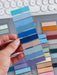 SHEIN 10 Colores Pegatinas De Índice De Serie De Color - Quierox - Tienda Online