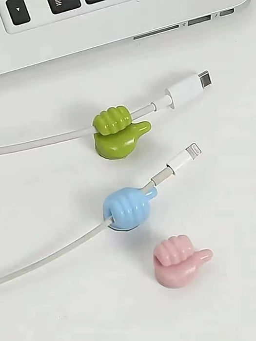 Shein 10 ganchos de pared creativos con forma de pulgar de dibujos animados - Quierox - Tienda Online