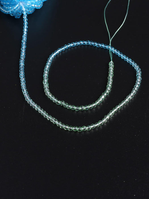 Shein 10 hebras de cuentas pequeñas facetadas de colores aleatorios de 4 mm - Quierox - Tienda Online