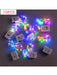 Shein 10 luces LED de cadena, luces de hadas estrelladas, luces para ramos de flores, ideales para regalos, decoración de dormitorio - Quierox - Tienda Online