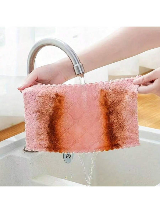 Shein 10 paños de cocina reutilizables, suaves y absorbentes: perfectos para lavar platos y cocinar - Quierox - Tienda Online