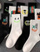 Shein 10 pares de calcetines deportivos casuales de media pantorrilla con grafiti - Quierox - Tienda Online