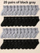 SHEIN 10 pares de calcetines infantiles de colores surtidos al azar - Quierox - Tienda Online