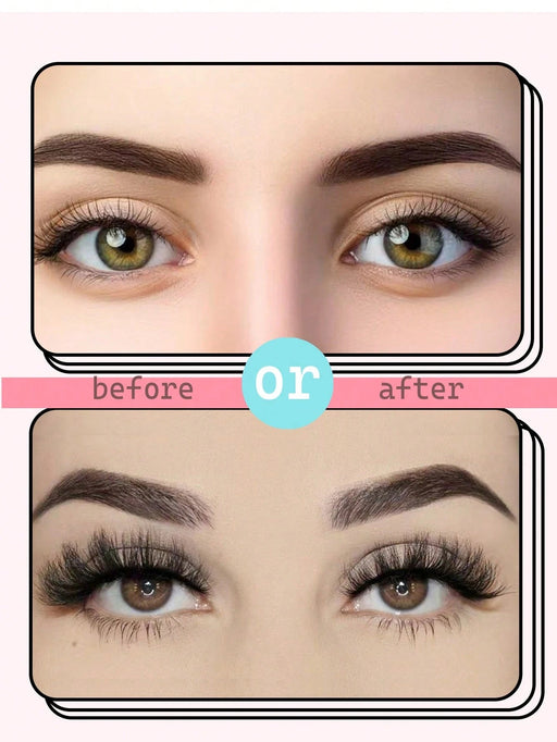 Shein 10 pares de pestañas postizas de imitación de visón estilo ojo de gato - Quierox - Tienda Online