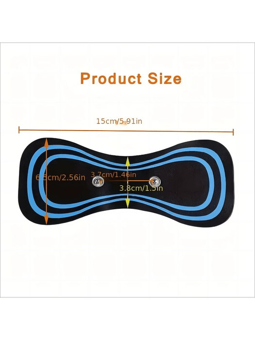 Shein 10 pegatinas de masaje, almohadillas de gel para masajeador - Quierox - Tienda Online