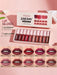 Shein 10 piezas Conjunto de brillo de labios de terciopelo mate - Quierox - Tienda Online