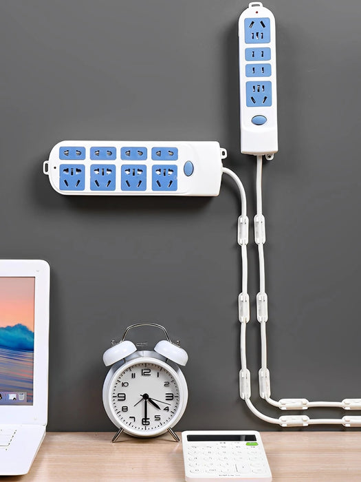 SHEIN 10 piezas de abrazaderas con Adhesivo blanco para cable - Quierox - Tienda Online