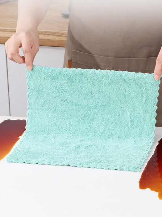 SHEIN 10 piezas de toallas de cocina/paños de platos gruesos, colores surtidos, de fibra - Quierox - Tienda Online