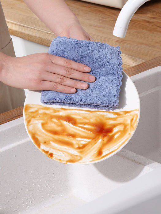 SHEIN 10 piezas de toallas de cocina/paños de platos gruesos, colores surtidos, de fibra - Quierox - Tienda Online