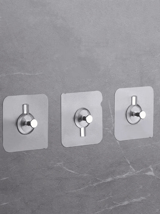 Shein 10 piezas Ganchos de pared autoadhesivos de uso pesado para colgar cuadros y marcos de fotos - Quierox - Tienda Online