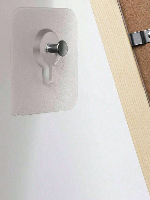 Shein 10 piezas Ganchos de pared autoadhesivos de uso pesado para colgar cuadros y marcos de fotos - Quierox - Tienda Online