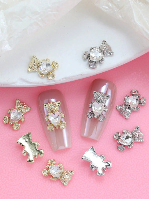 SHEIN 10 piezas por paquete, mixto con 5 dorados y 5 plateados - Quierox - Tienda Online