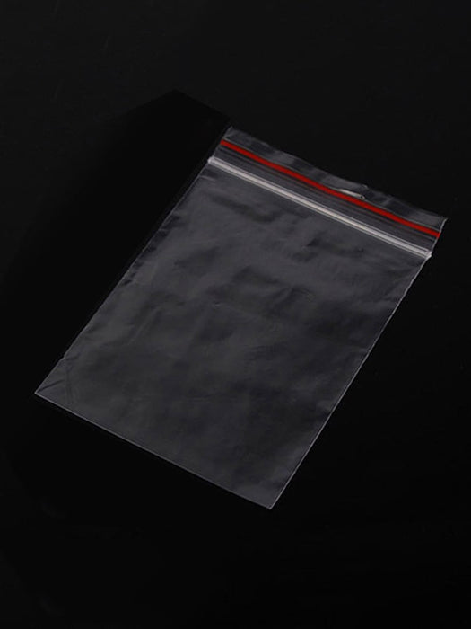 Shein 100 bolsas de plástico transparente autosellables y gruesas para envasar y sellar alimentos, dulces y té - Quierox - Tienda Online