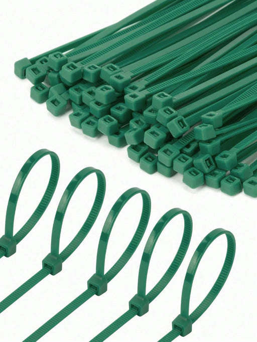 Shein 100 bridas autoblocantes verdes, 3 mm x 10 cm, resistentes al calor - Quierox - Tienda Online