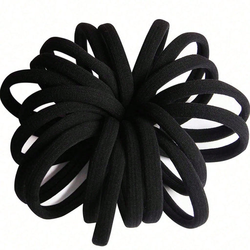 SHEIN 100 gomas elásticas negras para el pelo - Quierox - Tienda Online