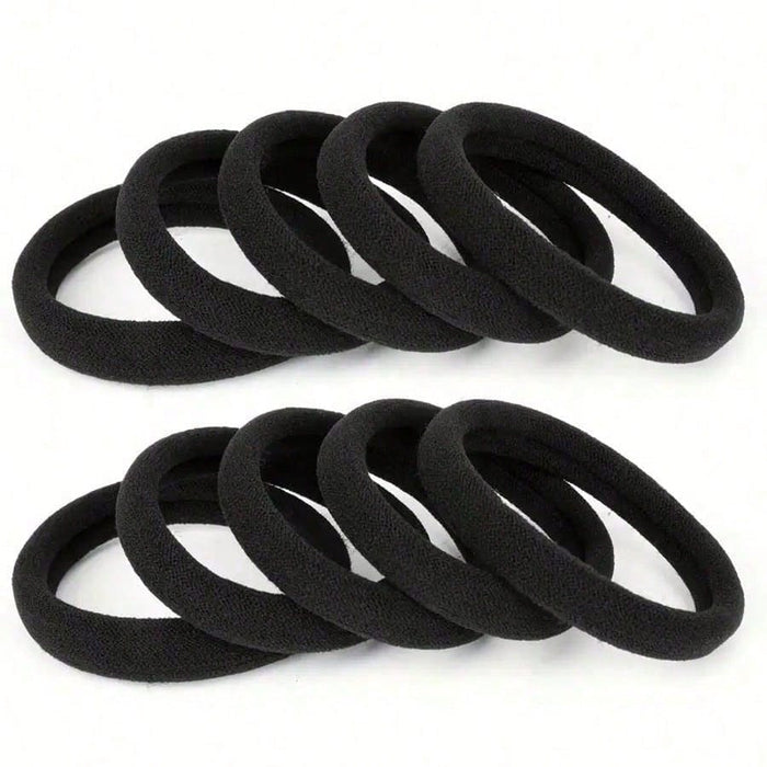 SHEIN 100 gomas elásticas negras para el pelo - Quierox - Tienda Online