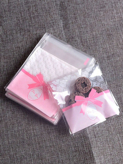 SHEIN 100 piezas Bolsas de empaque con autoadhesivo para caramelos - Quierox - Tienda Online